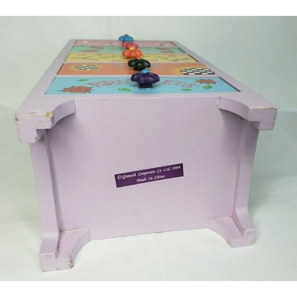 Vintage Growth Cooperate Co 2004 Mini Dresser Earrings Pin Bracelet Organizer - Picture 7 of 8